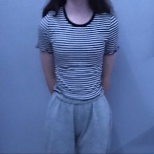 Black&White striped t-shirt